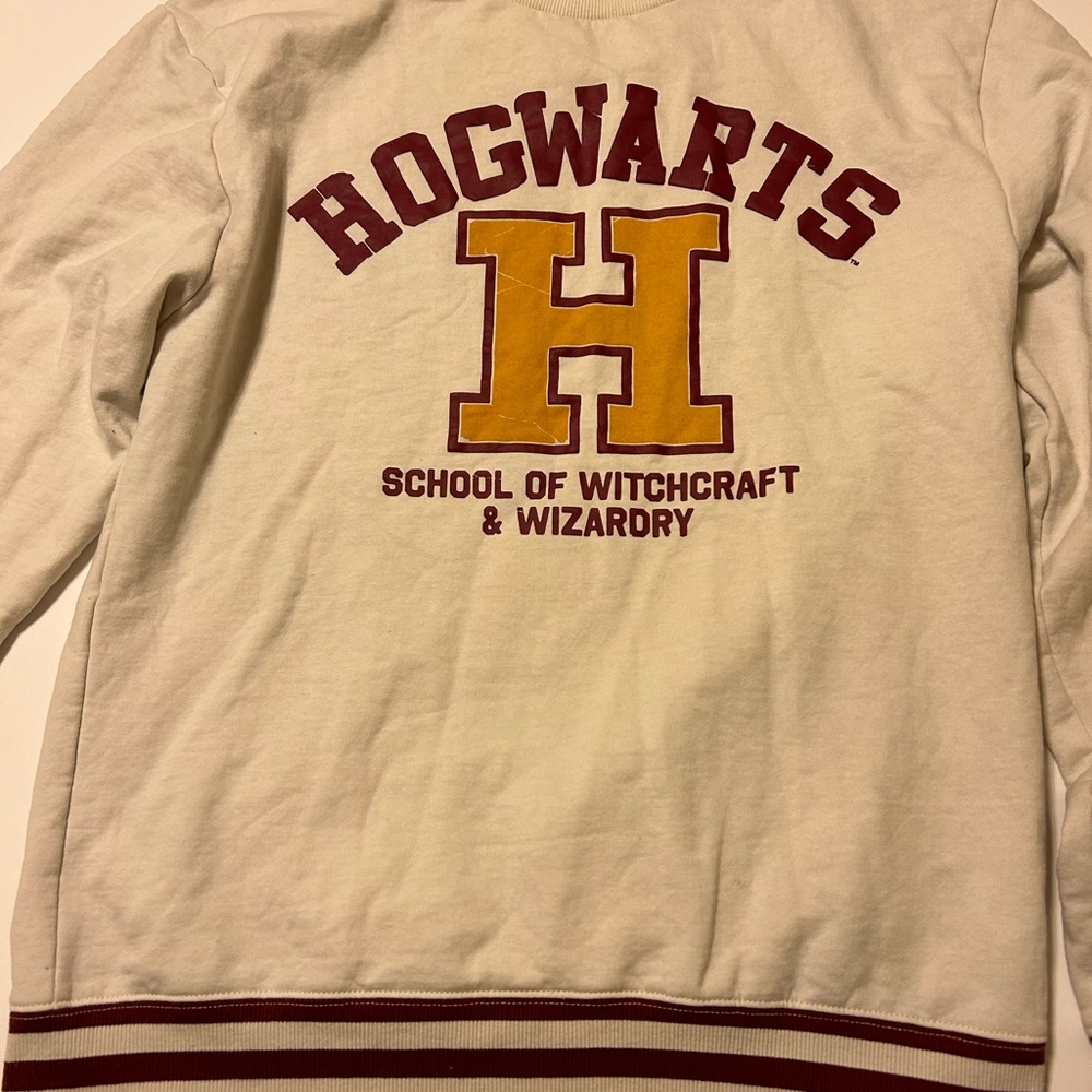 Harry Potter Hogwarts School of Witchcraft & Wizardry Sweatshirt NWT Size L